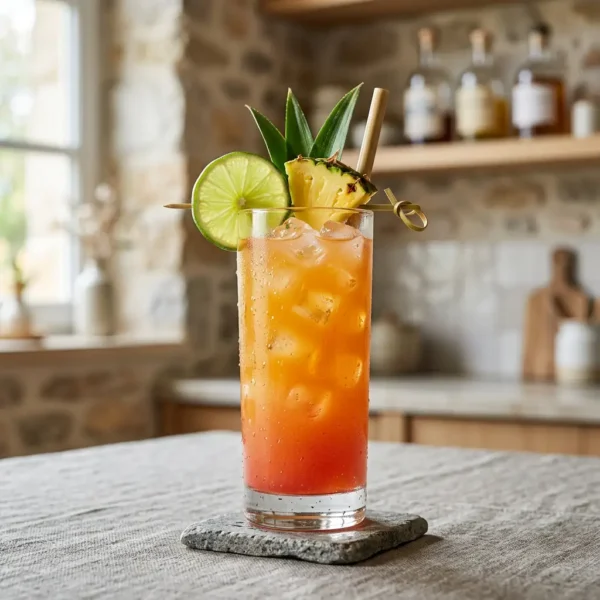 Planteur maison au rhum vieux